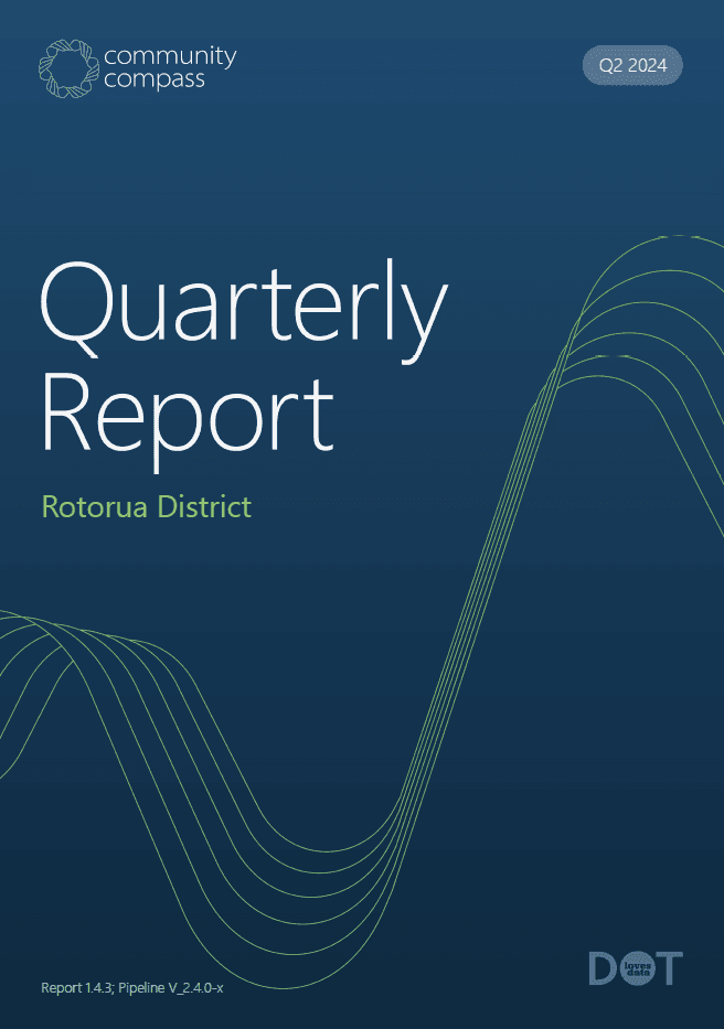 Read the Community Compass Quarterly Report for Rotorua District