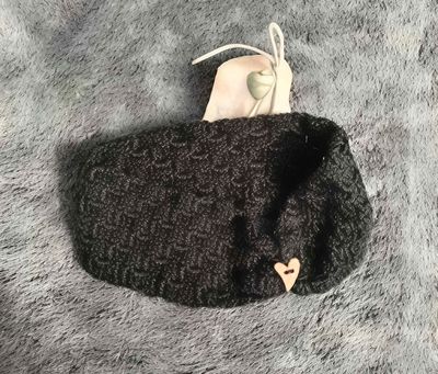 Black Love Ear Warmer