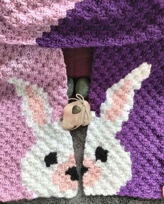 Child Bunny Scarf Ages 4+