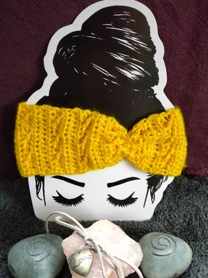 Sunshine Yellow Baby Headband 3-6 Months