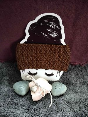 Chocolate Full Ear Warmer