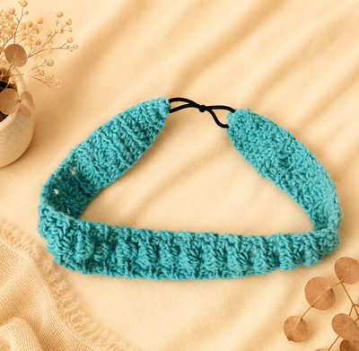 Aqua Bobble Headband