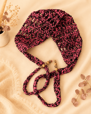 Raspberry Romance Head Wrap