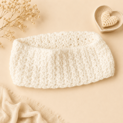 Cream Dream Ear Warmer