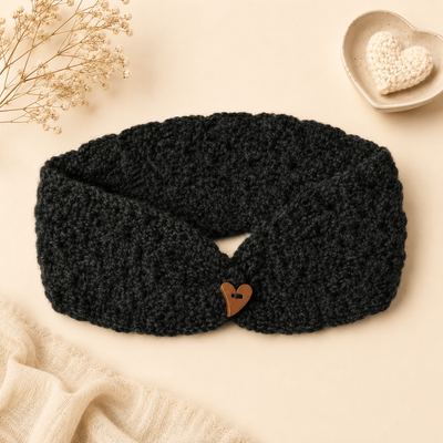 Back in Black Ear Warmer