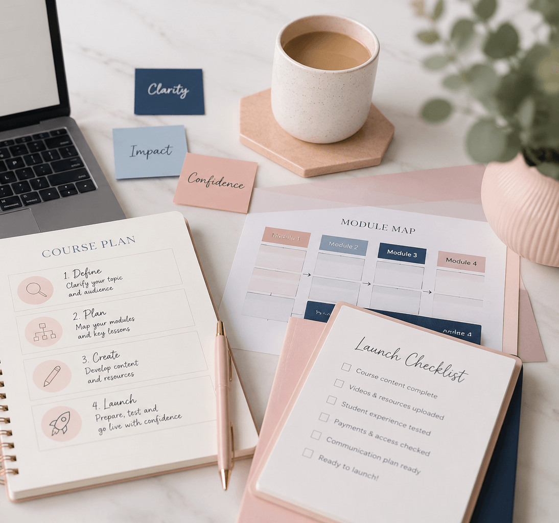 Planning for online course content
