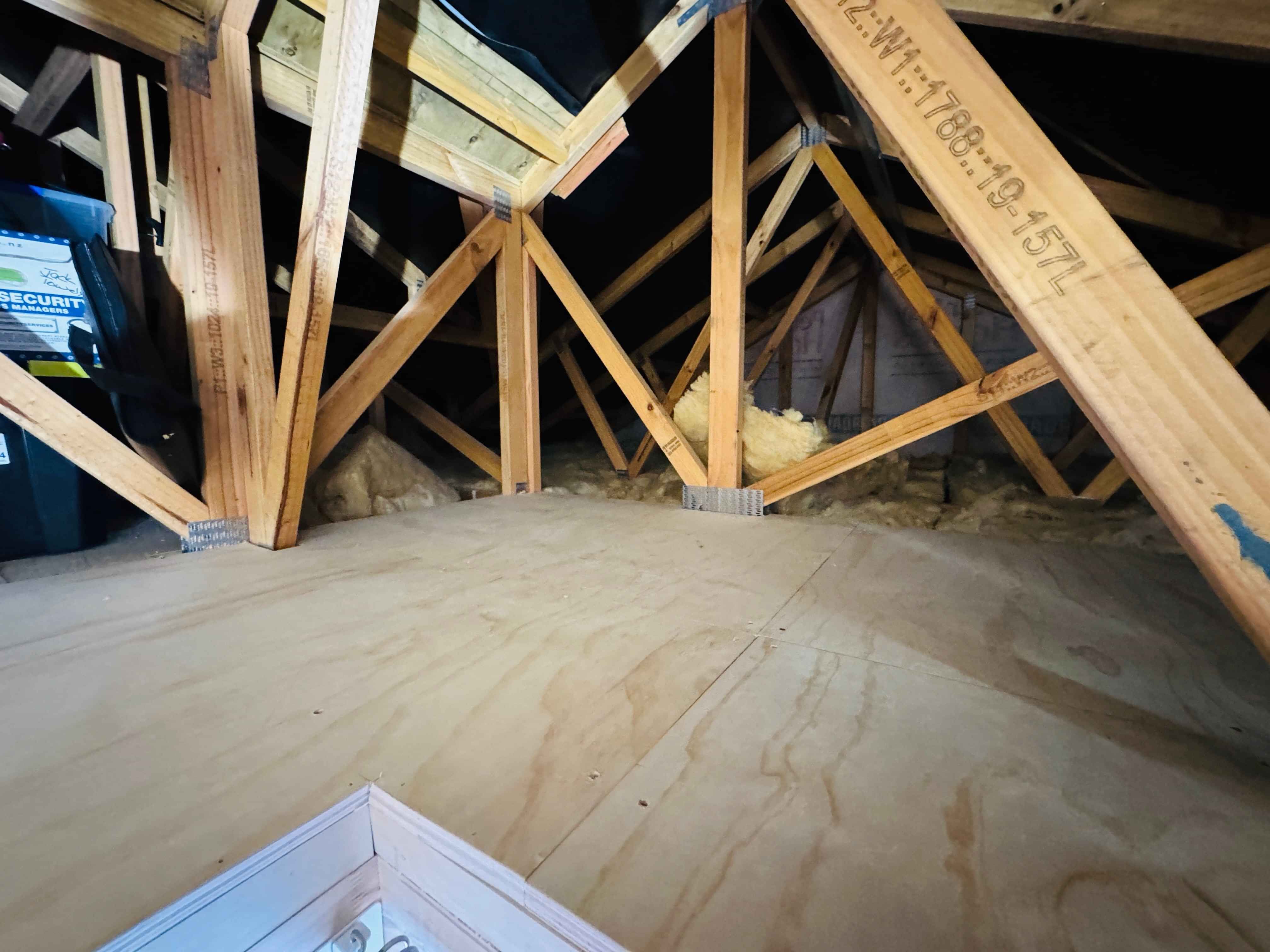 plywood floor attic installers