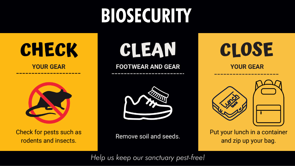 Biosecurity - Check, Clean, Close