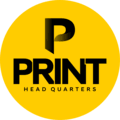 company logo for PrintHQ links to the website