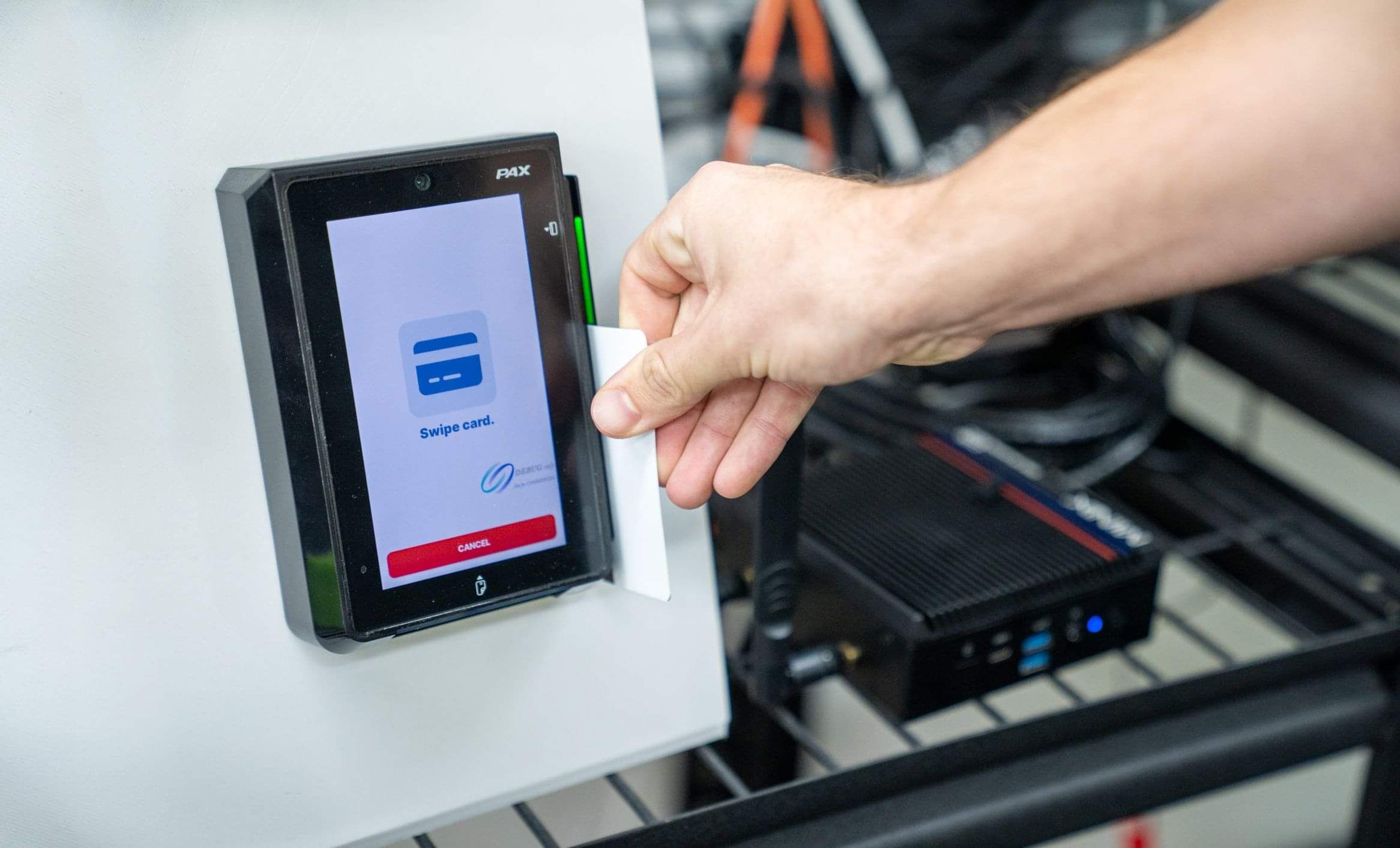 Glassbox outdoor payment terminal for self-service fuel transactions