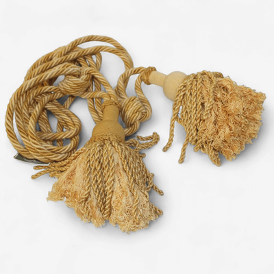 Golden Curtain Tieback
