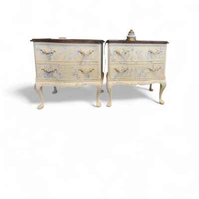 Antique Bedside Tables x 2