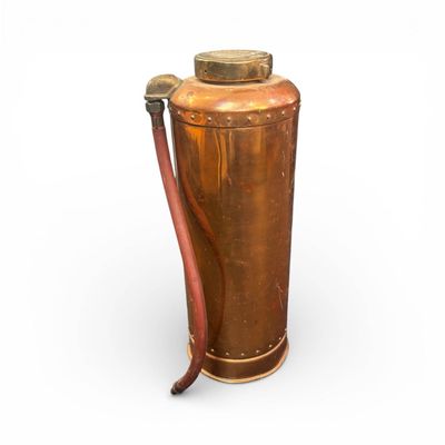 Vintage Copper Fire Extinguisher