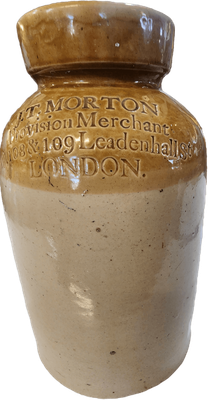Antique J T Morton Crock