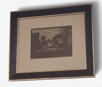 Framed Street Scene