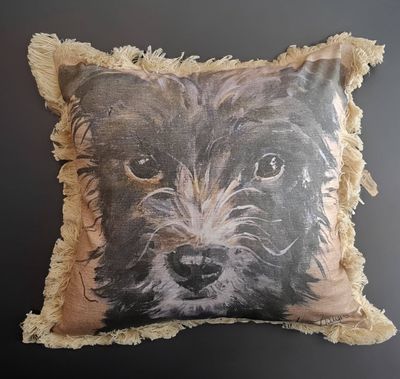 Cushion - Dog Picture