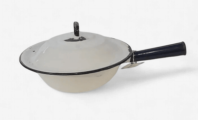 Enamel Pan with Lid