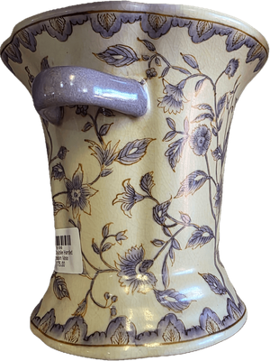 Antique Double Handled Porcelain Vase