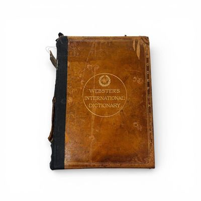 Antique Webster's International Dictionary 1894
