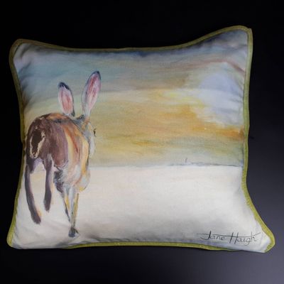 Jane Haigh Hare Pillow