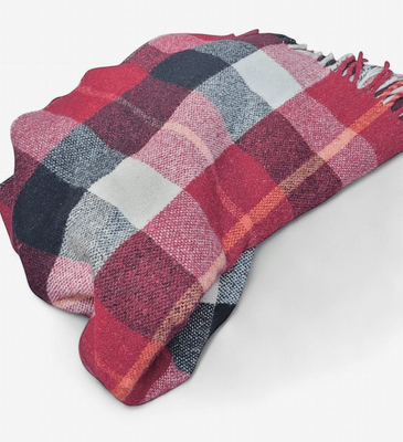 Red Tartan Blanket/Rug