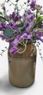Large Crock with Wire Handle