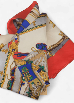Vintage Brightly Coloured Scarf