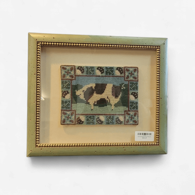 Embroidered Pig Picture