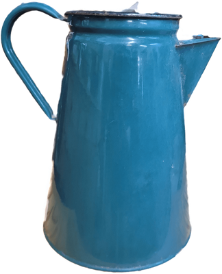 Enamel Coffee Pot- Green