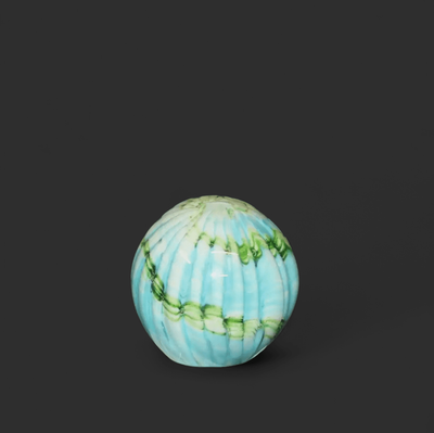 Glass Paperweight - Pale Blue