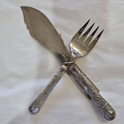 EPNS Fish Serving Set