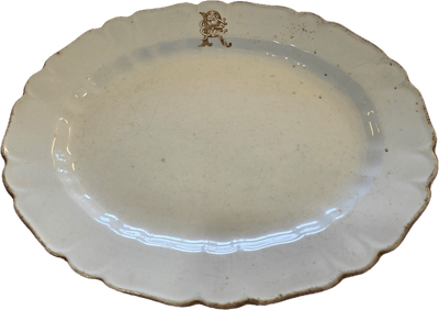 Victorian Monogram Plate