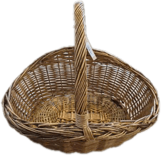 Oval Wicker Basket