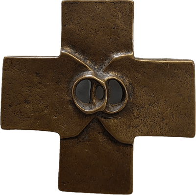 Belgium Monastery Brass Cross