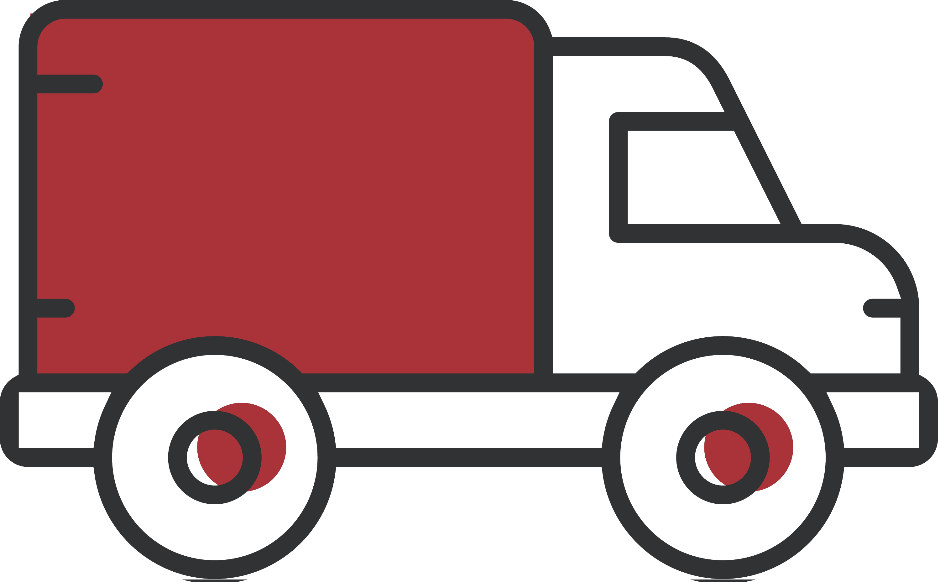 Commercial truck icon