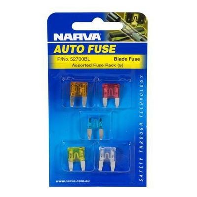 Mini Blade Fuse Assortment 5 Pce