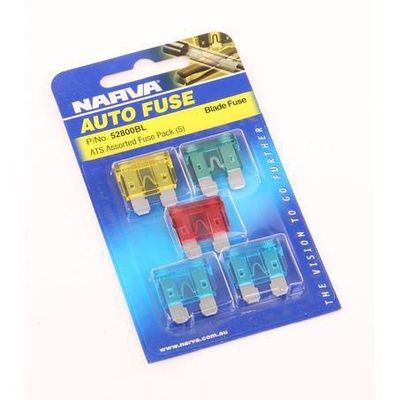 Standard Blade Fuse Assortment 5 Pce