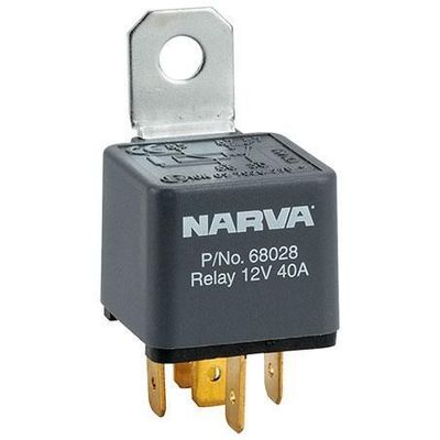 12V Relay 40A 5 Pin With Resistor