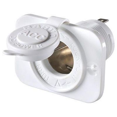 Accessory Socket Flush Mount White