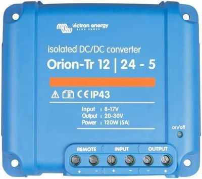 Orion TR DC - DC Converter 12V - 24V 5A