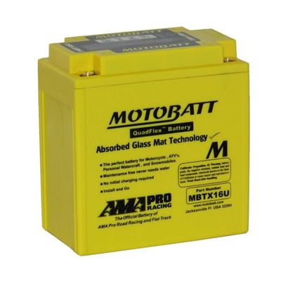 MBTX16U - Motorcycle Battery