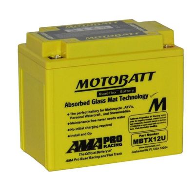 MBTX12U - Motorcycle Battery
