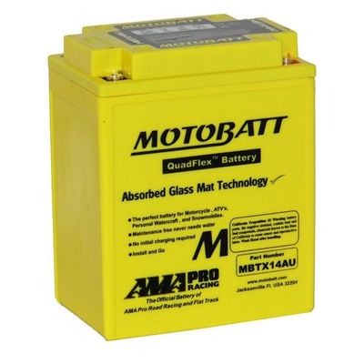 MBTX14AU - Motorcycle Battery