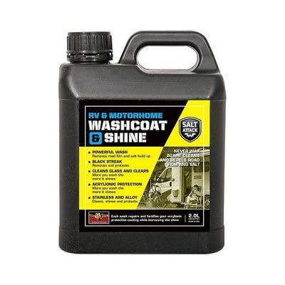 Salt-Attack RV &amp; Motorhome Washcoat &amp; Shine