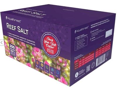 Aquaforest Reef Salt 25kg (Pickup Only)