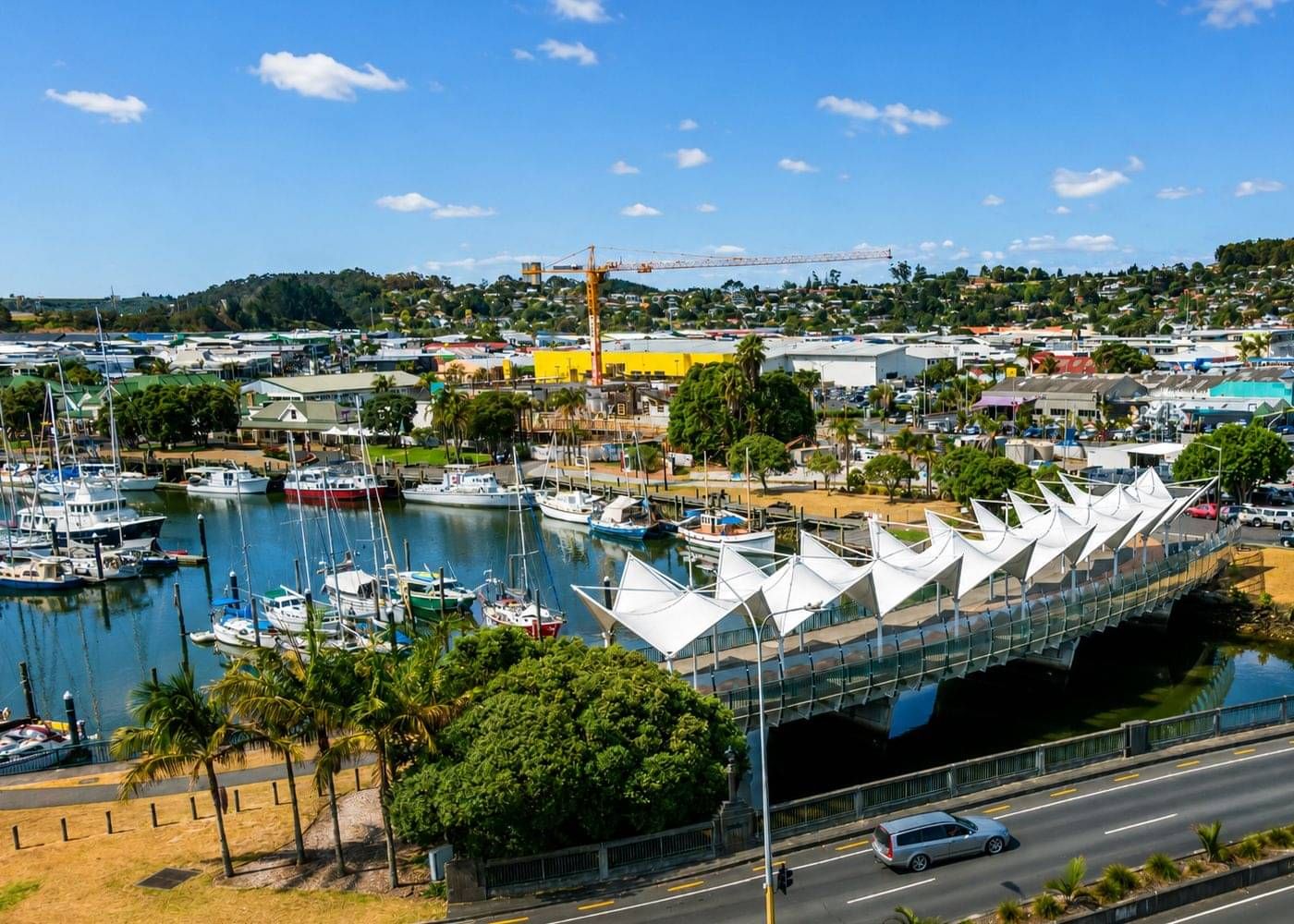 Aerial view for the Whangārei Future Development Strategy project