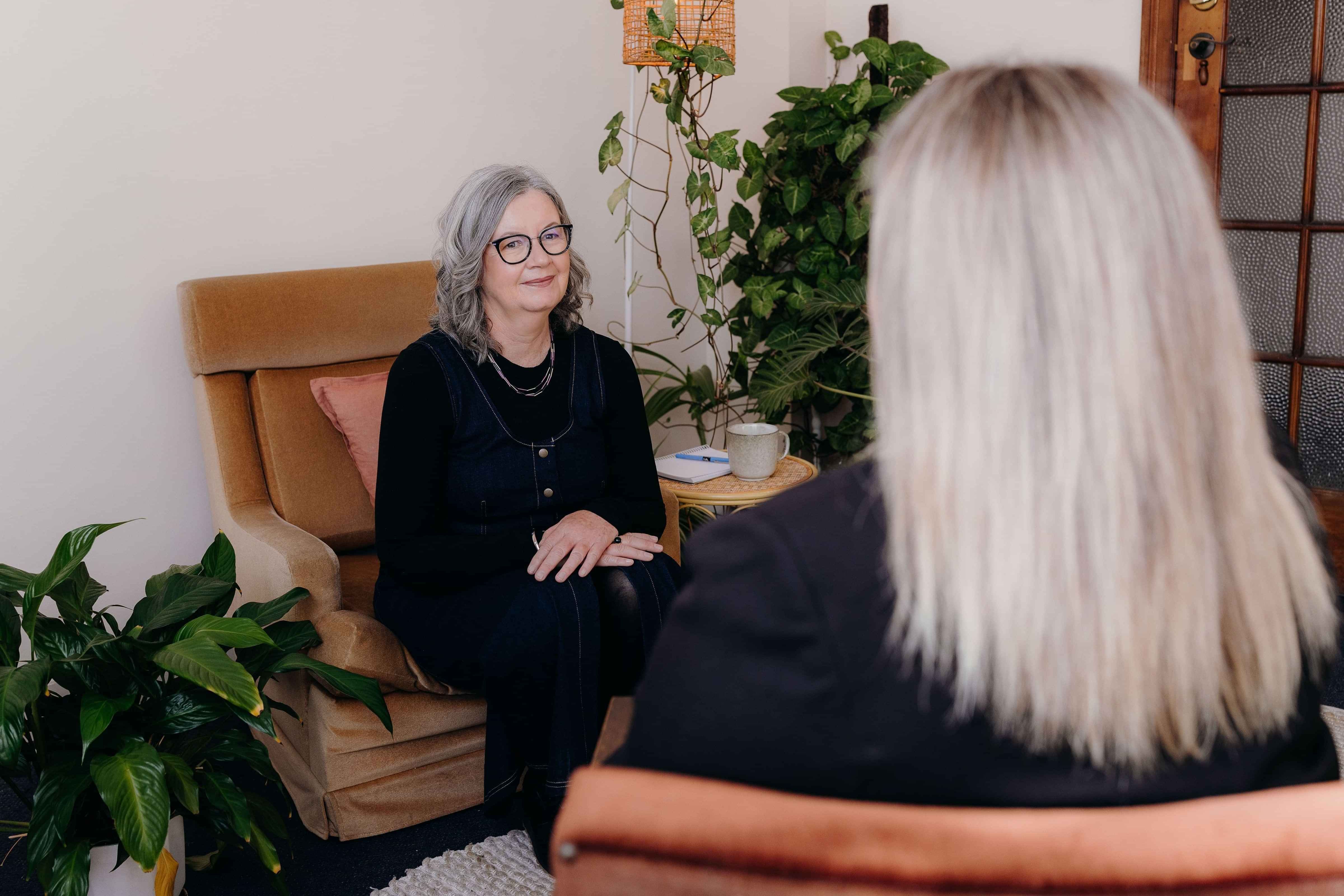 Jennifer Watt with client