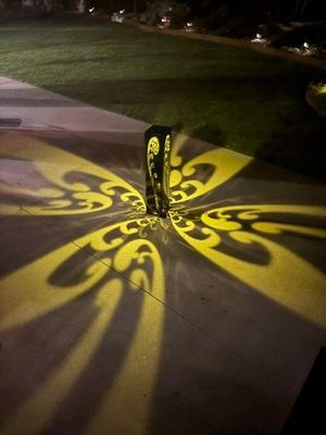 Reflective Garden Light Pillar -
