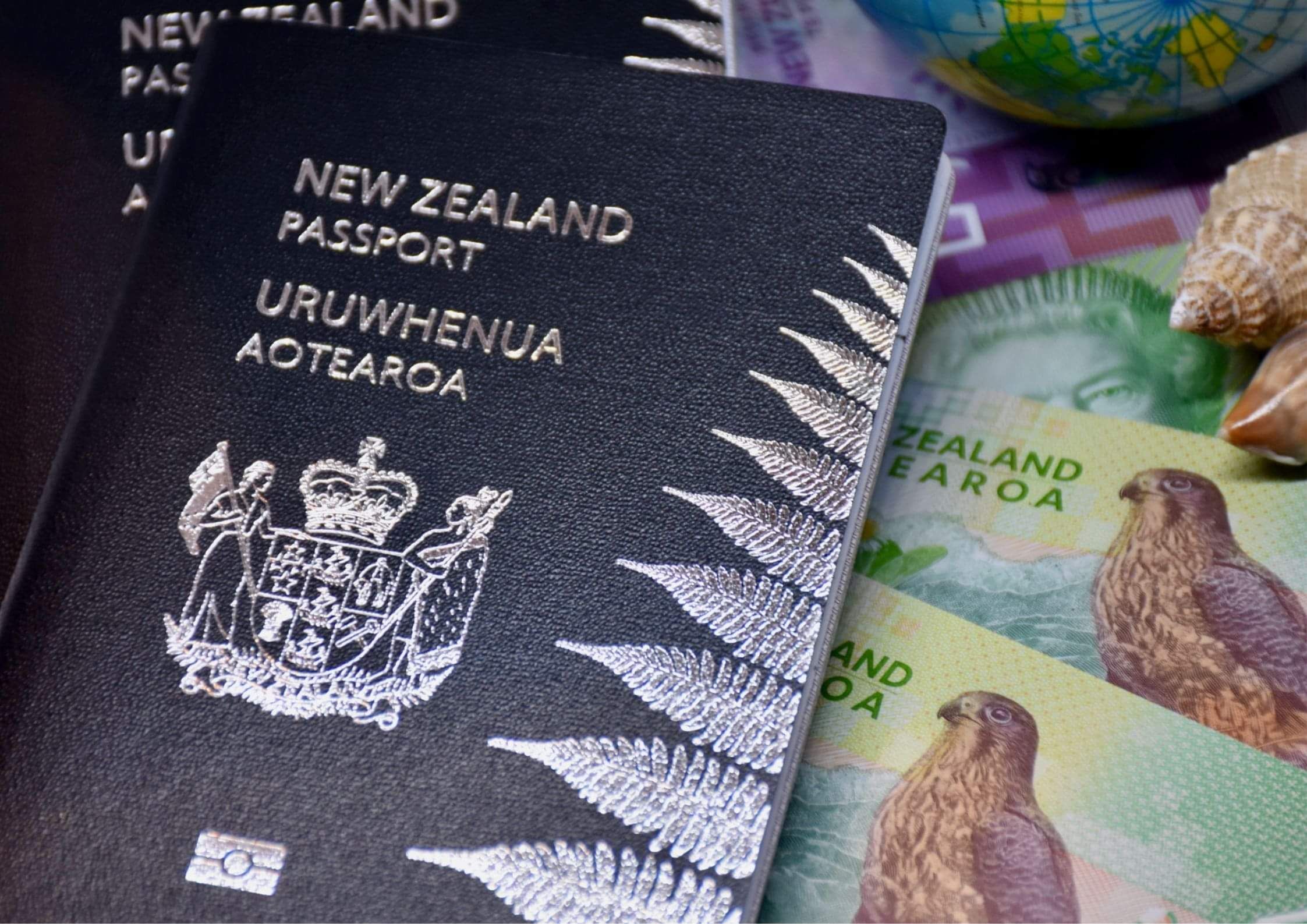New Zealand passport, issued after a successful citizenship application