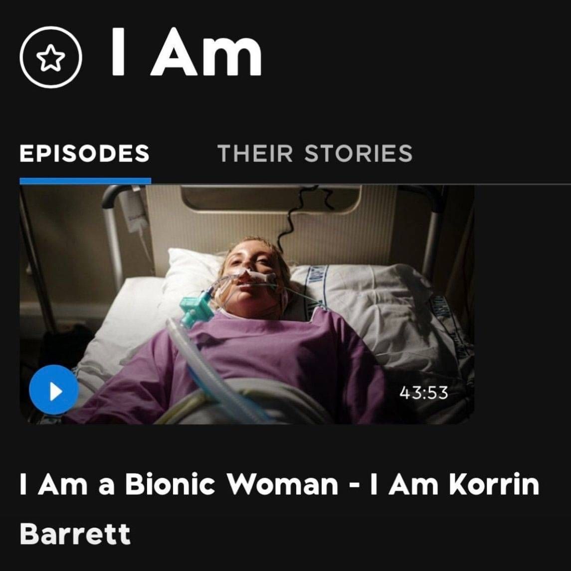 I Am a Bionic Woman - I Am Korrin Barrett